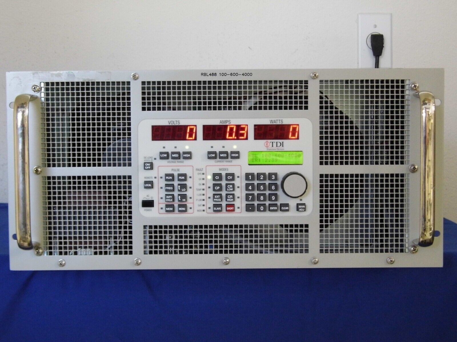 RBL488 100-600-4000 Electronic Load 100V 600A 4000W GPIB & Ethernet RBL488 100-600-4000 Electronic Load 100V 600A 4000W GPIB & Ethernet